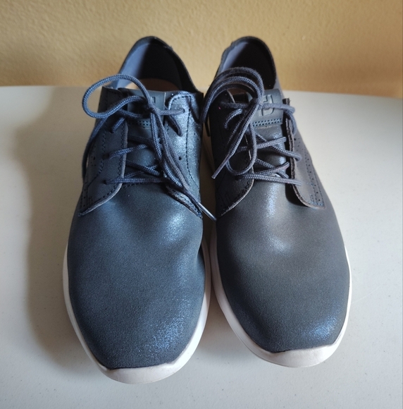 Footjoy Women's Blue Shimmer Flex LX Golf Tennis Shoes Sz 8.5 Casual Spikeless - Picture 2 of 8